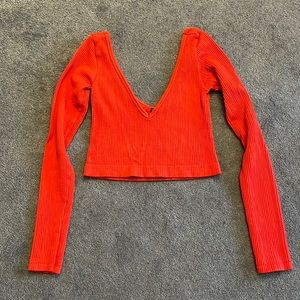 Out from Under Crop Shirt